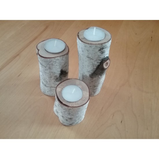 Candle holders trio